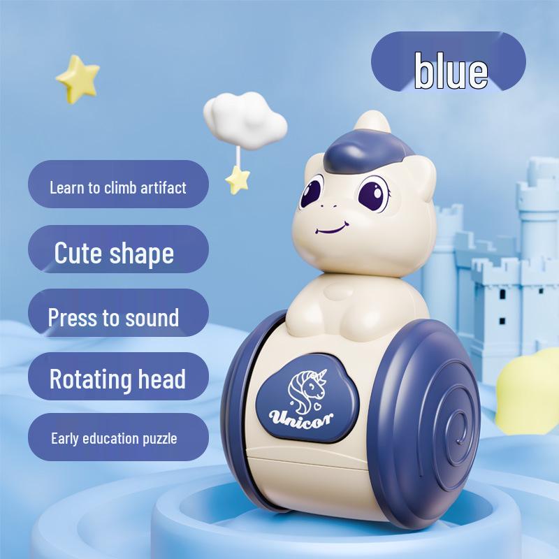 

Стакан-термос с крышкой-слайдером «Единорог»: Развивающая игрушка для малышей и ползания