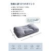 Atoursp Pillow Physiotherapist Supervised Pipe Low Resilience No Neck Pain Washable Side Sleeping Back Stomach Comfortable Sleep Height Adjustable