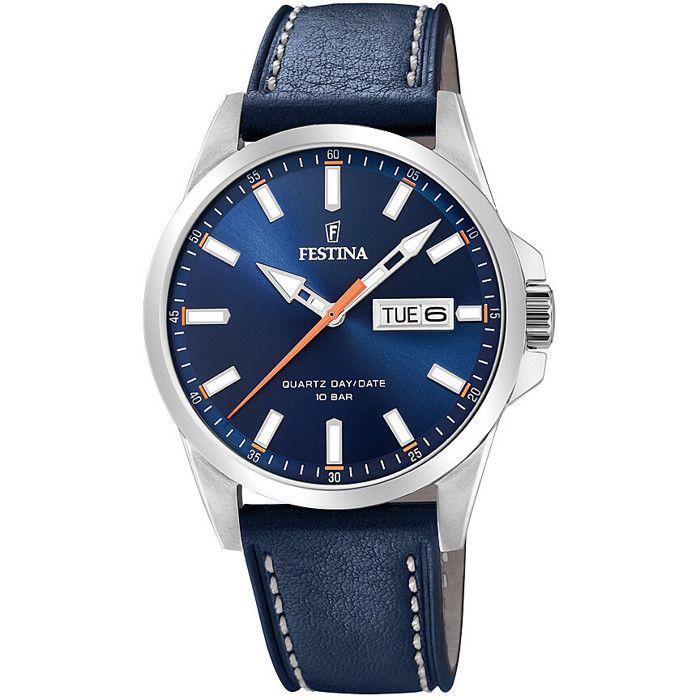 Montre - Festina - F20358-3 - Analogue - Acier inoxydable - 10 ATM
