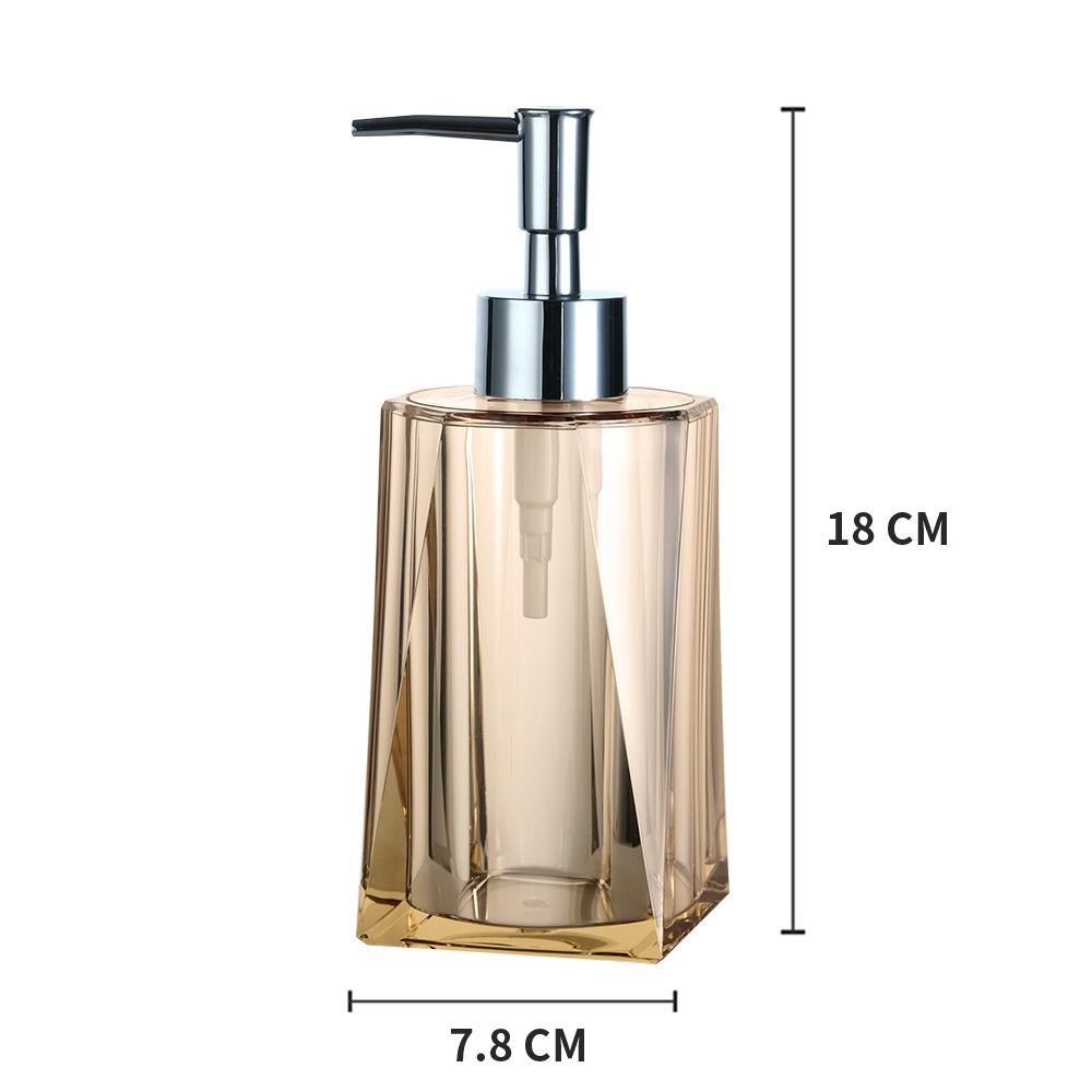High end press bottle lotion bottle shower gel press bottle shampoo hand sanitizer  bathroom accessories soap dispenser