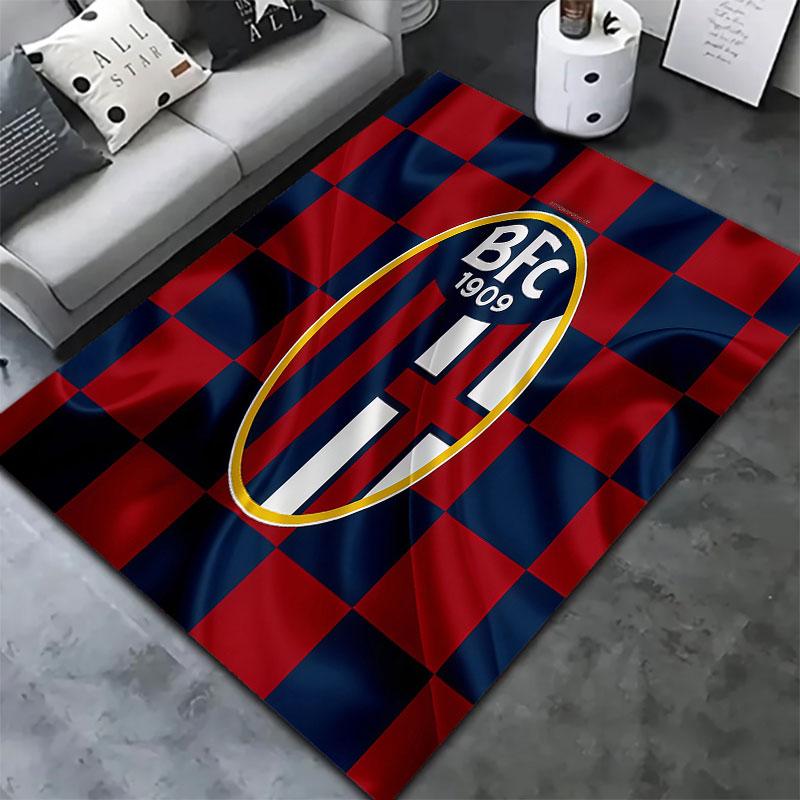 Bologna FC 1909 Carpet Rug for Living Room Bedroom Home Sofa Decoration,Kids Play Non-slip Floor Mat