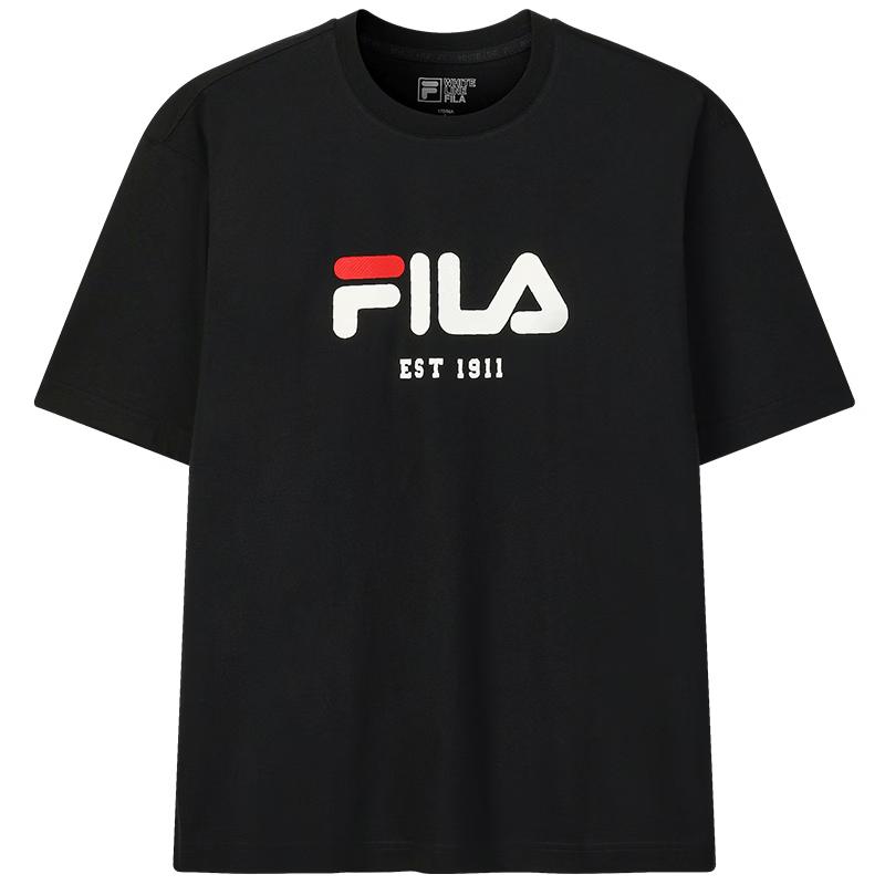 FILA Men s 2026 Summer Casual Cool-Feel Cotton T-Shirt XS