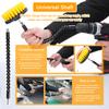 38PCS Car Polishing Pads Waxing Buffing Sponge Pad Kit Set for Car Polisher Buffer Waxer Sander