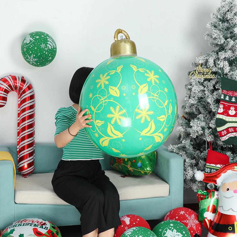 60 Cm Christmas Gift Home Decoration Outdoor Decoration Christmas Decoration Ball Inflatable Ball