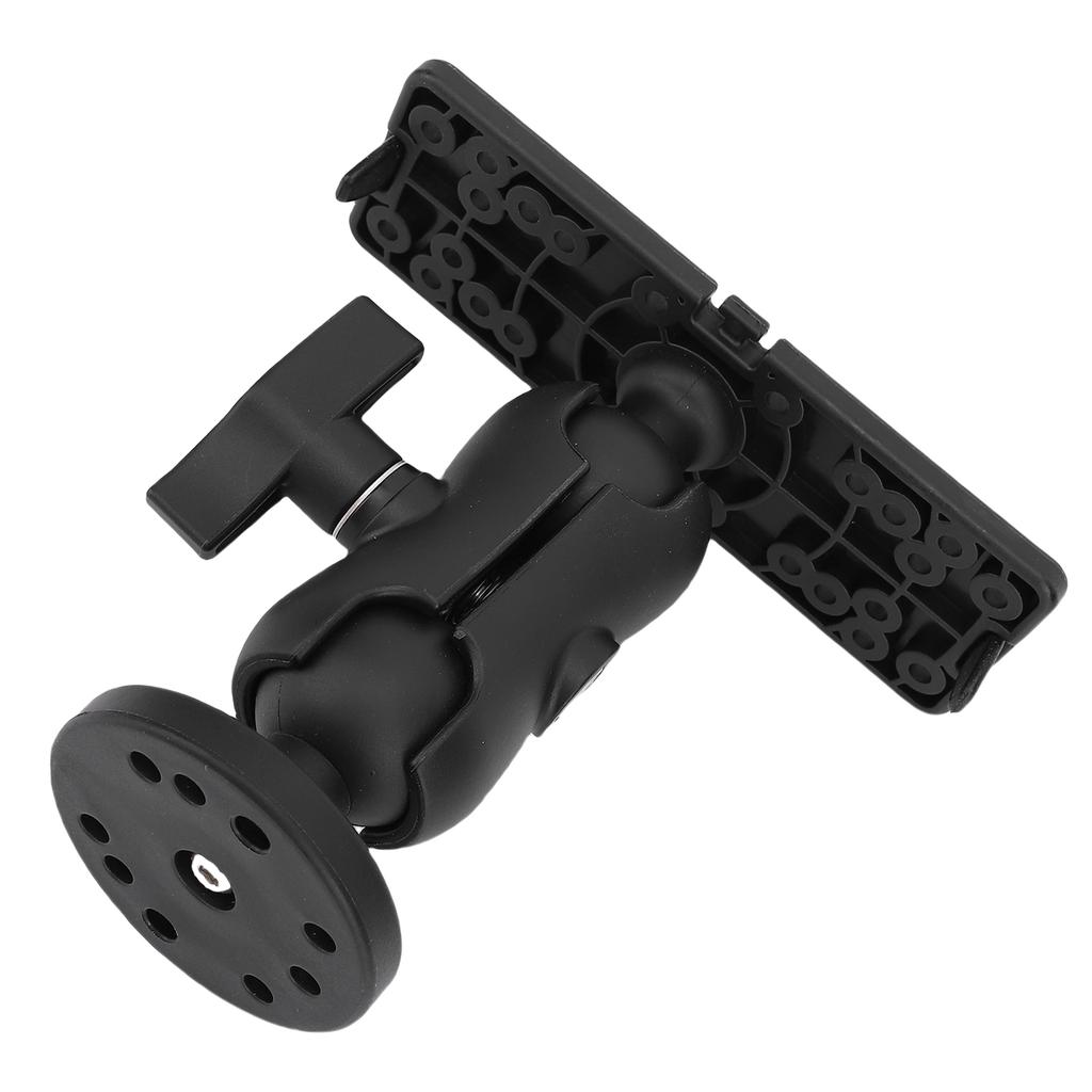 Fish Finder Mount Base Universal Mounting Plate 360 Degree Rotation Ball Mount Electronic Fish Finder Bracket for