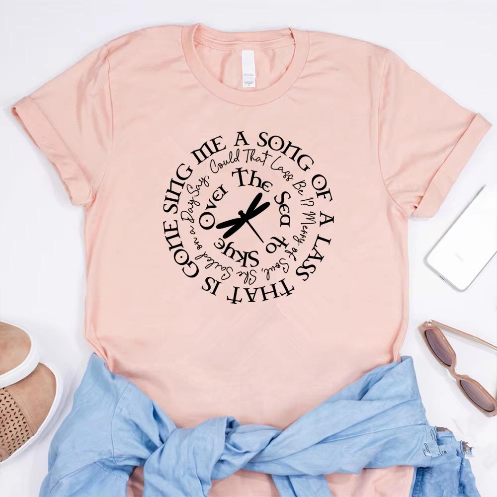 Sing Me A Song Shirt Claire T-Shirt Book Merch Outlander Jamie Fraser Shirts Fraser Ridge Clan Tv Series Tee Retro Sassenach Top