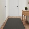 VidaXL Hallway Rug Sisal Look Anthracite 80x400 Cm 355783