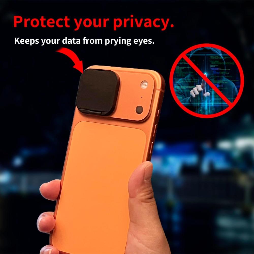 1-2 Pezzi Copri Lente Fotocamera Posteriore Anti-Spionaggio per Telefono Design Protettivo Apri-Chiudi Custodia Privacy Protector per IPhone 17Pro/17 Pro Max