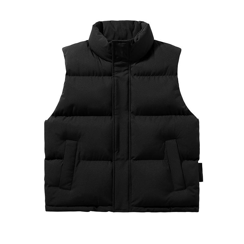 2025 Winter Men's Trendy Heavyweight Sleeveless Cotton Jacket, Plus Size Available
