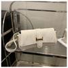 Ladies belt texture exquisite solid color 225 summer new large capacity simple crossbody armpit small square bag
