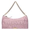 Versace Logo Gold Accessories Fabric Medium Shoulder Bag Women Shoulder Bag Pink 10028771A151822PL5V