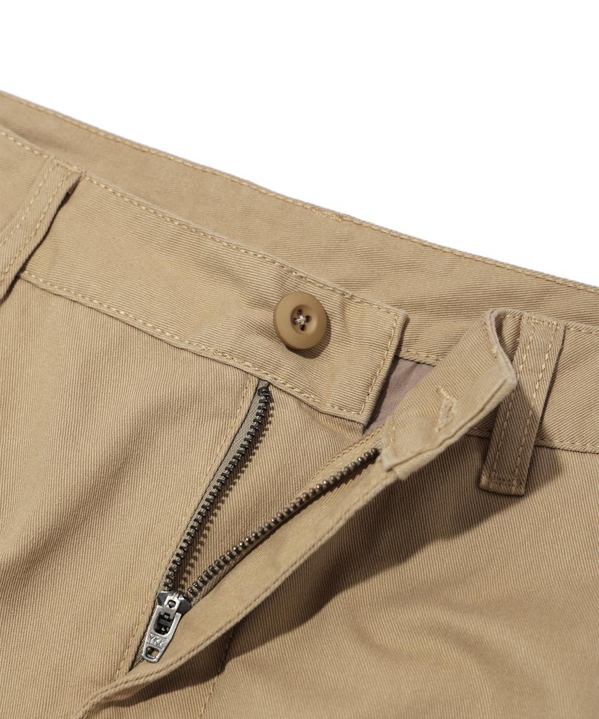 SOUNDSLIFE Wide Cargo Pants (Cotton) Beige