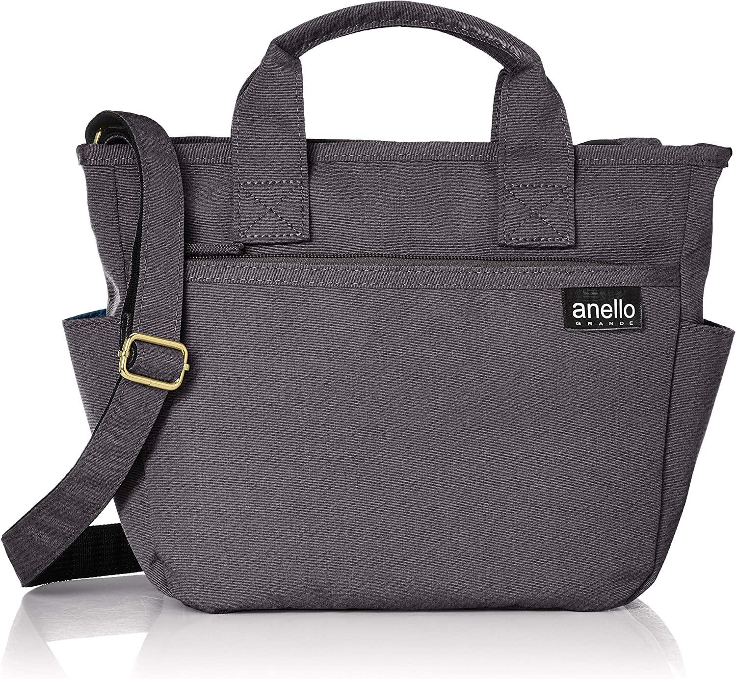 

Anello Grande A5 Water-Repellent 2-Way Shoulder Bag, SPS GUH2315Z, Gray