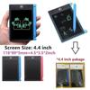 5-Farben-Tablet, 4,4/8,5 Zoll, tragbarer LCD-E-Writer, papierloser Notizblock, Tablet, für Schüler, zum Schreiben, Zeichnen, Grafikkarte