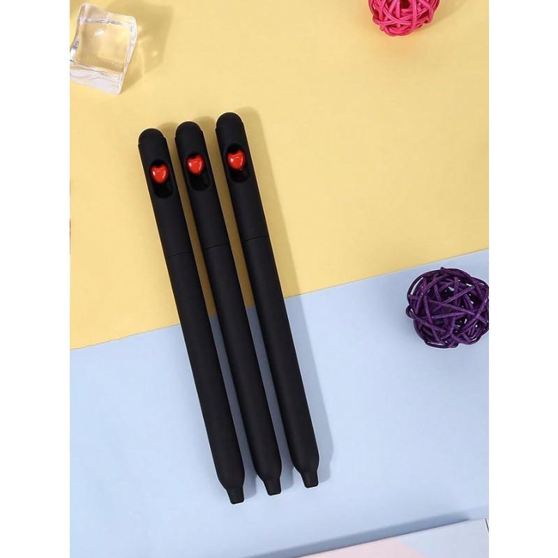 Gel Ink Pens, Quick Dry Black Ink And Smooth Writing, Pack Of