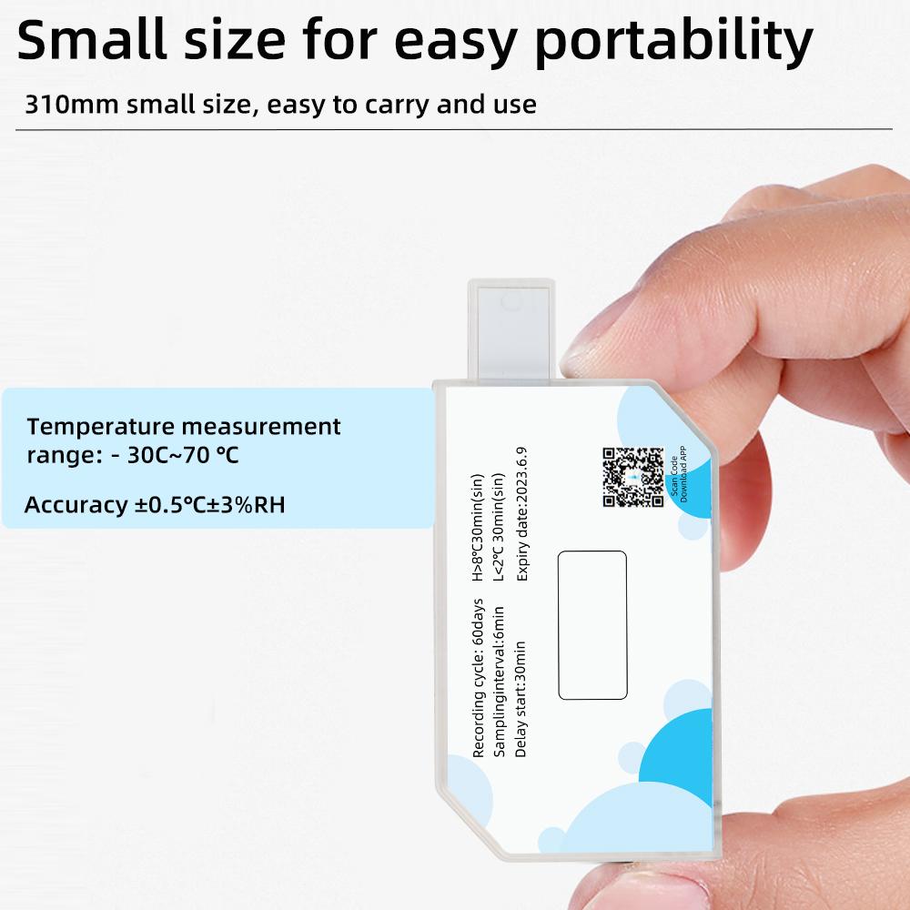 High-precision Digital USB Temperature Data Logger Temp Recorder for Warehouse Storage Refrigerated Transport Laboratory