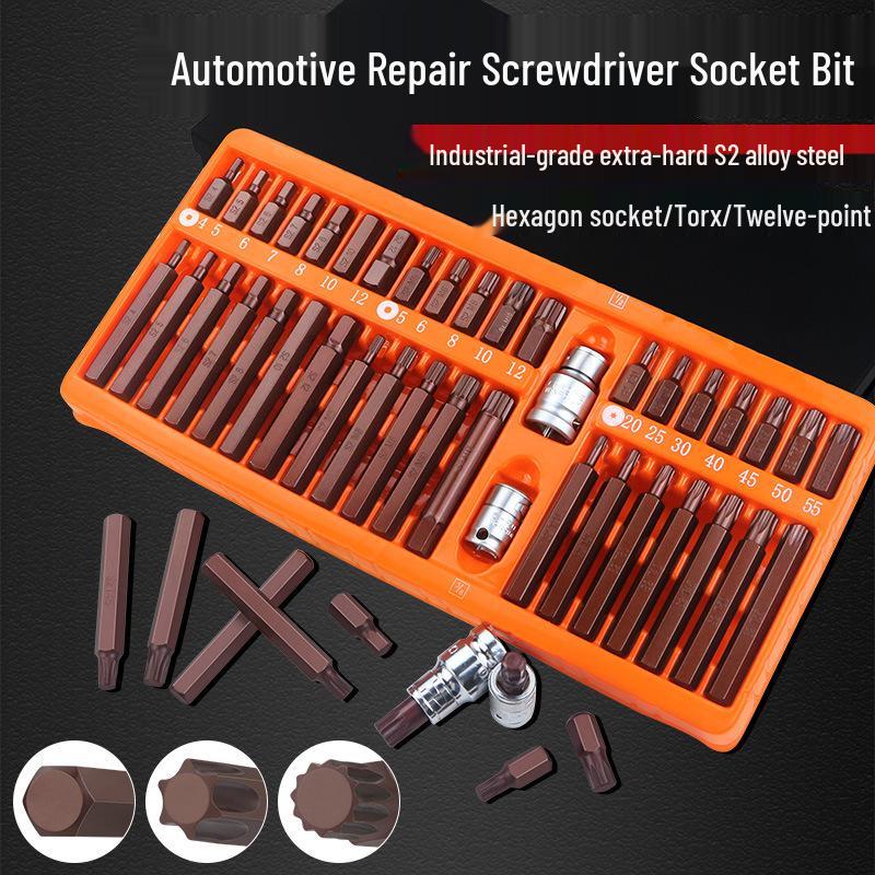 Hexagonal T30 Internal 6-Spline, 12-Point Star Key Socket M10 Tool, T40 Auto Repair.