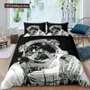 Space Astronaut Duvet Cover Set For Boys Girls Kids Twin Bedding Set Galaxy Space Themed Bedroom Decor Polyester Comforter Cover