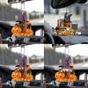 Halloween Pumpkin Cat And Dog Car Hanging Decoration For Home Acrylic Material Cartoon Style In 10 Colors) Perfect For Cross-border Export