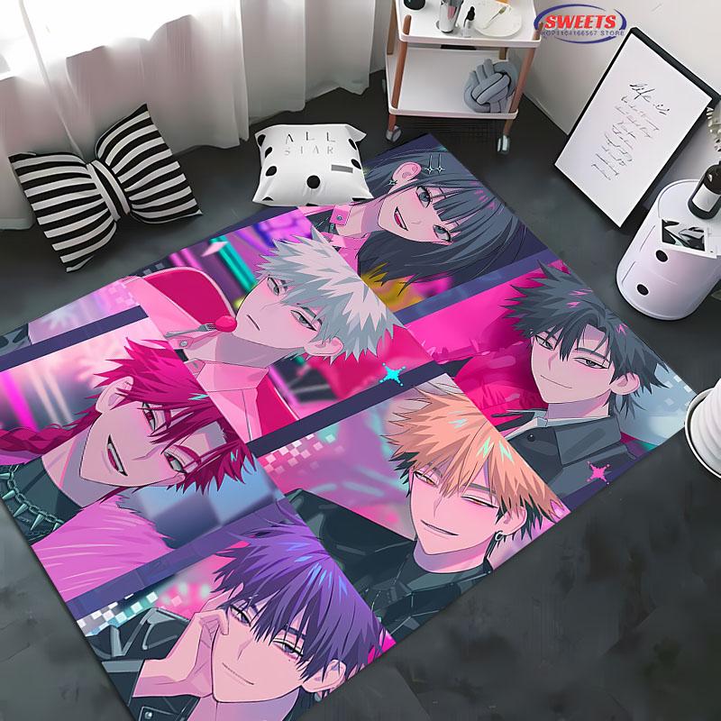 Bilibili Link Click Carpet New Release! Anti-slip Sound Insulation,Rug for Living Room Bedroom, Bedside Office Areas,Durable Mat