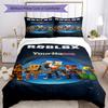 Roblox 482 Customize Your Name Bedding Set Breathable Duvet Cover with Pillowcases Home Decoration Birthday Gift