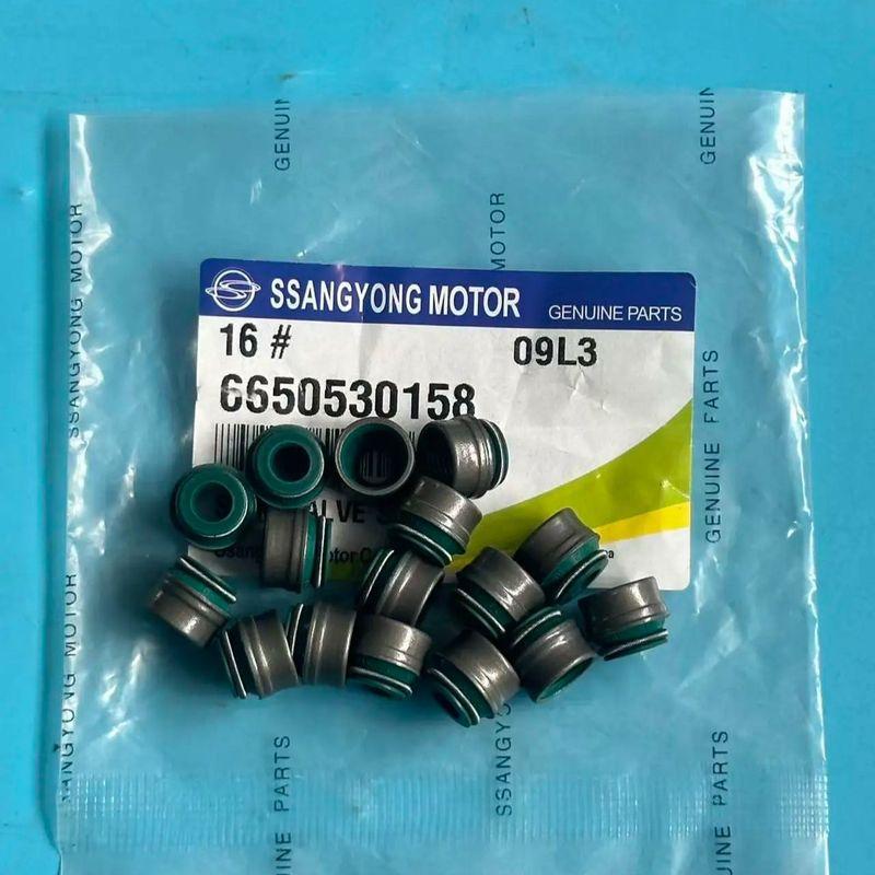 16PC Valve Stem Seal 6650530158 6710530058 For Ssangyong Actyon Kyron Rexton Korando C Actyon Sports Rodius/Stavic