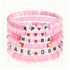 K-Pop-Themenarmbänder für Fans, Perfekt als Freundschaftsgeschenke für Freundinnen, Schwestern, Töchter, Enkelinnen, Nichten und Freundinnen