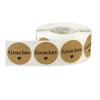 500pcs/rollSpanishGraciasThank You Stickers Envelope Sealing Stickers Baking Gift Packaging Bag Sealing Stickers Holiday Decorat