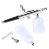 Airbrush Set Pneumatic Tools Double Pot for Nail Art Makeup Painting Spray Gun T131