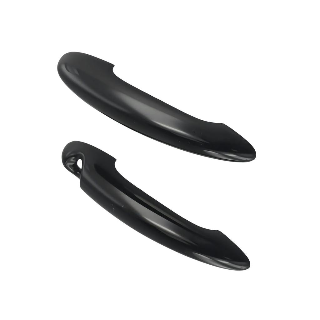 2Pcs Glossy Black Door Handle Covers For MINI For Cooper S R50 R52 R55 R56 R59 R61 Car Handle Cover Replacement Parts
