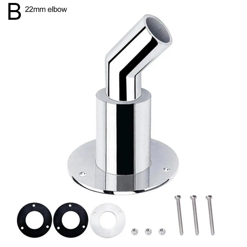 22/24mm Stainless Steel Heater Exhaust Pipe Connect Adapter Socket Hardware Part Of Air Diesel Heater For Boat Marine Car T P8C1