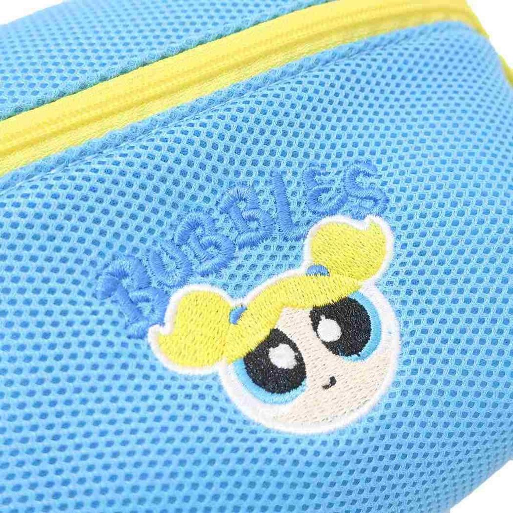 Marimo Craft Powerpuff Girls Mesh Series Mesh Pouch Bubbles, Approx. W160 X H120 X D50mm MPPG-132