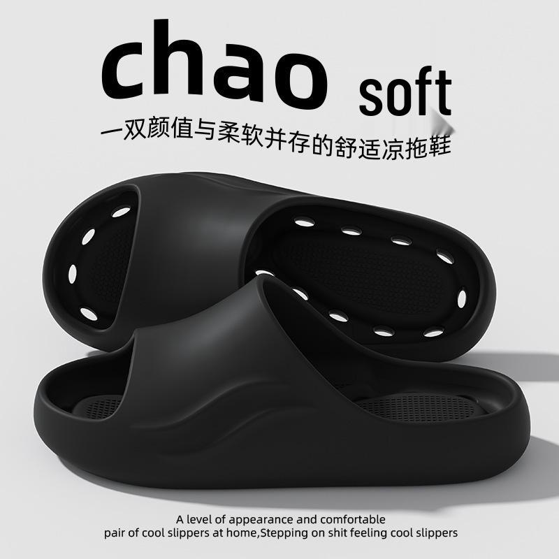 High-End Waterproof Non-Slip EVA Bathroom Slippers for Men & Women