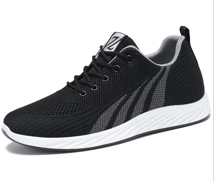 

Мужская спортивная обувь весна новая спортивная обувь дышащая модная обувь для бега на шнуровке легкая повседневная обувь для мужчин M513 44