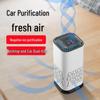 Compact Dual-Purpose Negative Ion Air Purifier & Deodorizer for Car and Home