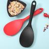 1pc Non-Stick Heat-Resistant Silicone for Rice Spoon - One-Piece Design with Ergonomic Handle, Durable & Easy-Clean Kitchen Utensil for Rice, Salad