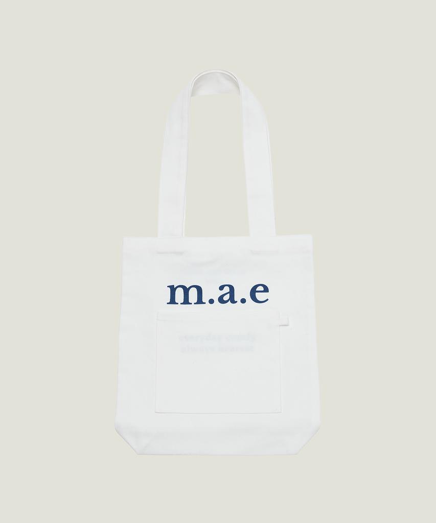 Mucu And Ebony M.A.E Our Logo Bag _ White