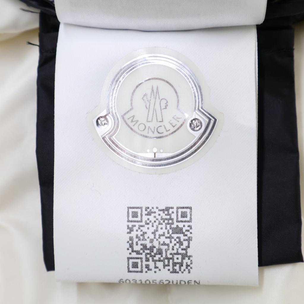 Moncler GAMME ROUGE [Good Condition] ONTARIO GIUBBOTTO Light Down Jacket X Tweed Collarless Coat 4 Black seriesUsed