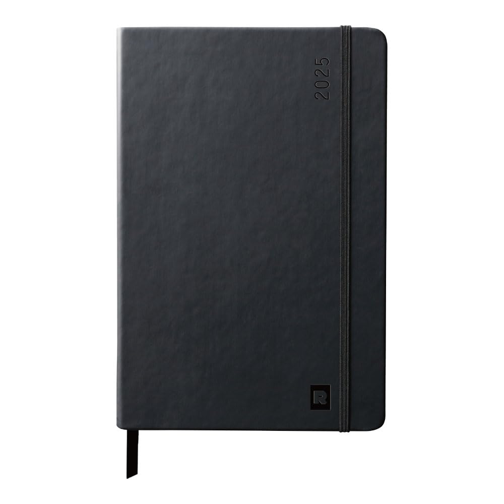 

Rhodia [Starting January 2025] Planner Diary, A5, Weekly Vertical Type, Web Planner Weekly Vertical Black, Rhodia cf117299