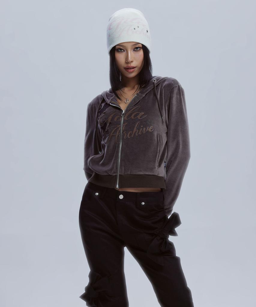 Gillaakaibeu Lettering Logo Beanie_Wh