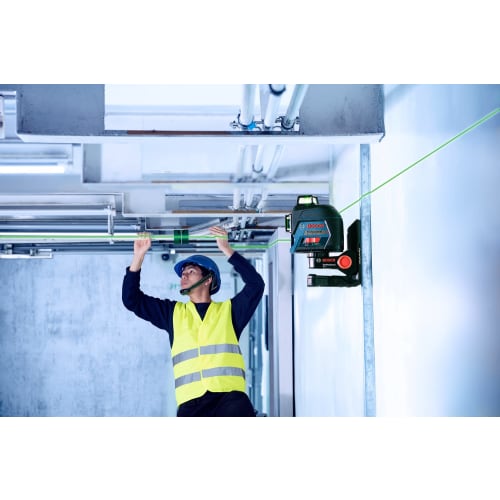 Bosch Professional Laser Level GLL3-60XG Blue (Includes Protective Case, Carrying Case, and Target Panel)