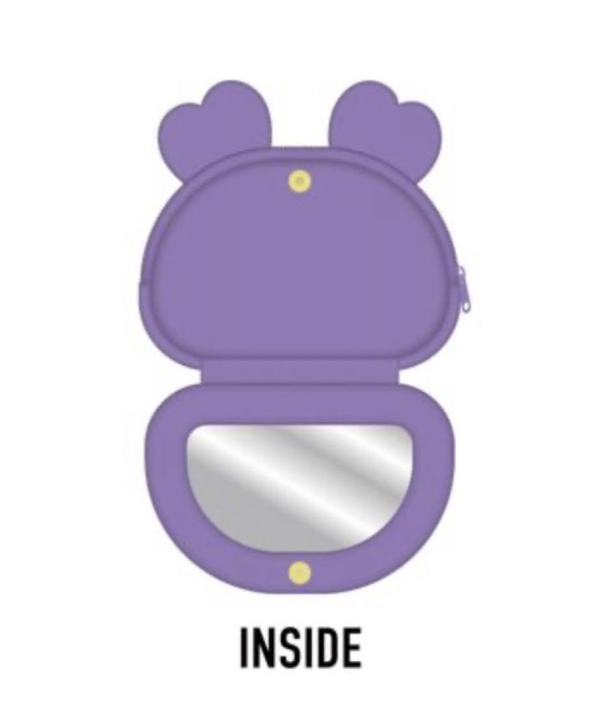 [USED] TWICE LOVELYS Mirror Pouch SAVELY