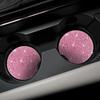 2PCS Bling Car Cup Holder Coaster, Crystal Rhinestone Non-Slip Ert Auto Cup Pads, Sparkling Vehicle Decor Bottle Mat Accessories For Women Girls,
