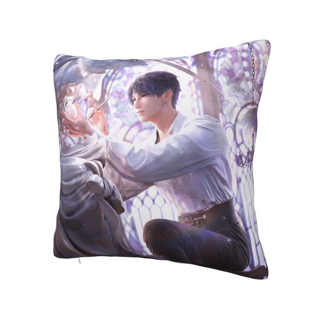 Game Love And Deepspace Pillow Case Retro Trendy Pillow Cover Soft Graphic Cushion Cover Pillowcases For Sofa Car Home Decor