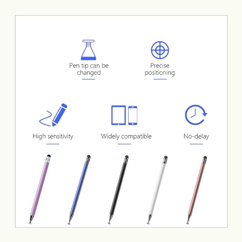 Stylus Pens Sensitivity Touch Screen Pen for Cellphone & Touch Devices Capacitive Disc Tip Stylus Pen Capacitive Stylus