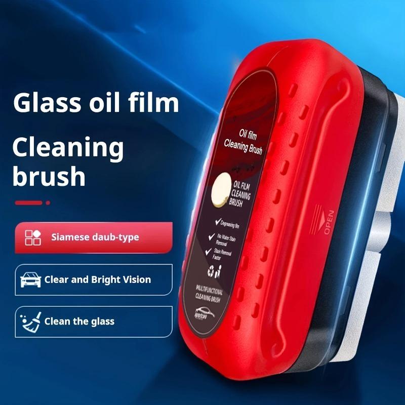 Auto Glasreinigungsbürste Ölfilm-Entferner, Windschutzscheiben-Reinigungsmittel, Kraftvolle Schmutzentfernung zur Wiederherstellung des Glanzes der Auto-Glasoberfläche