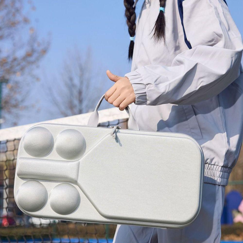 Hard Shell Pickleball Racket Storage Bag Pickleball Paddle Carrying Case Pickleball Supplies