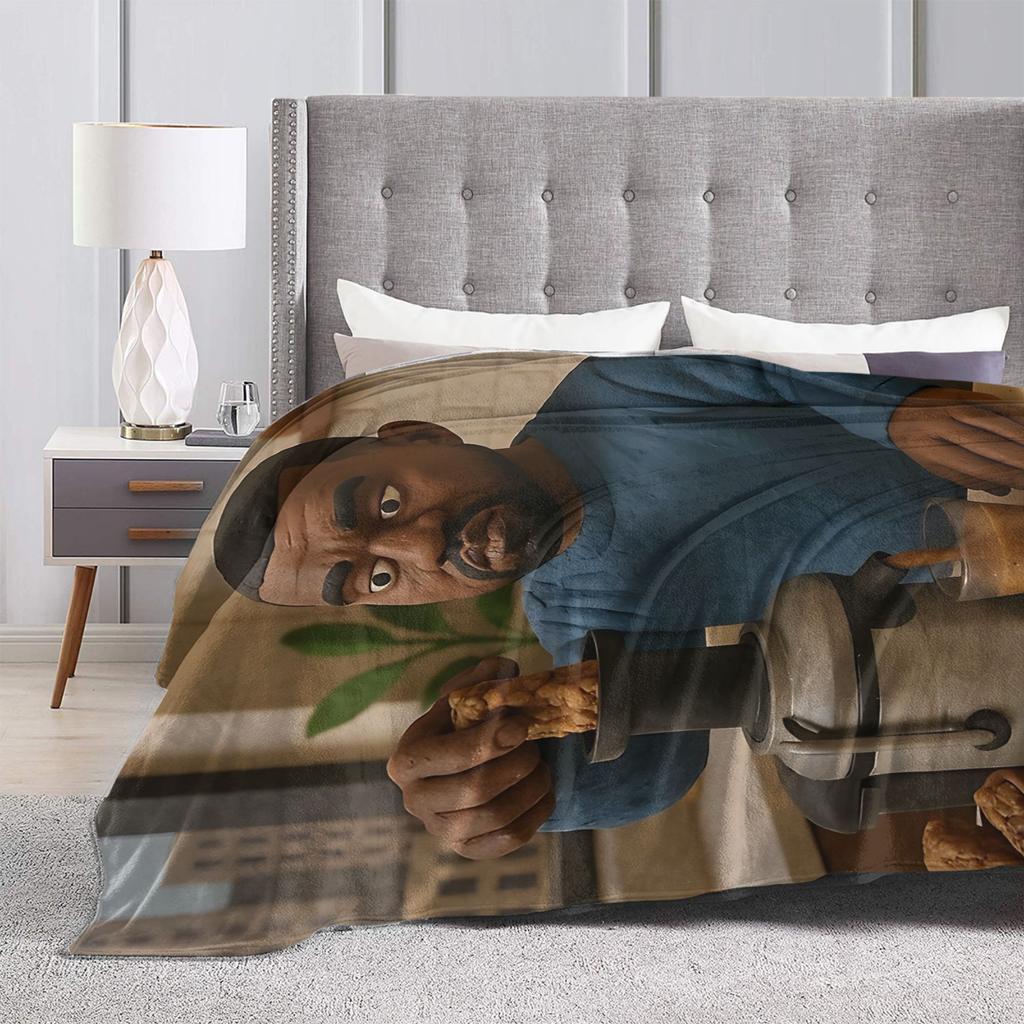 Kanye Meme Chicken Meme Soft Blanket Child Plush Bedding Throws Comfortable Couch Bed Flannel Bedspread Sofa Bed Cover