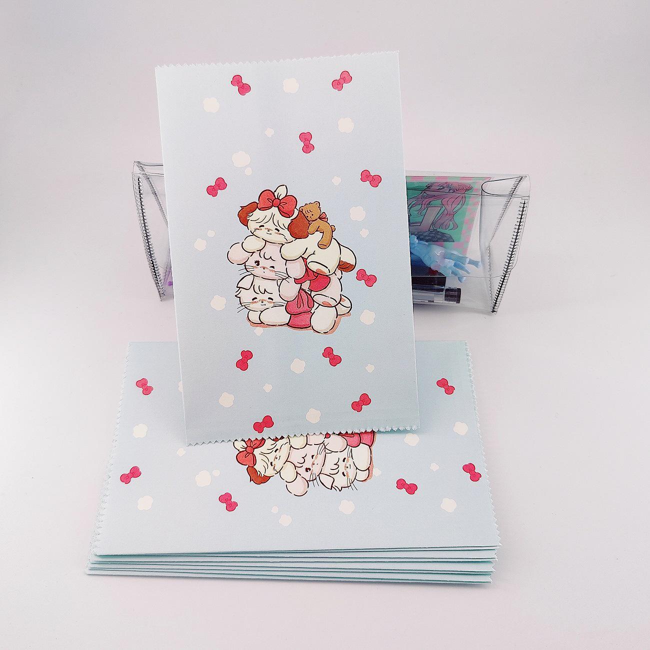 

Милый бумажный пакет Mikko в корейско-японском стиле для подарков и хранения