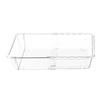 Transparent Drawer Partition Storage Box Freely Extendable and Stackable Storage Box Desktop for Organizing Sundries Storage Compartment Box